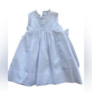 Feltman Brothers White Lace Sleeveless Dress